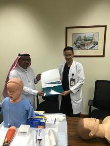 College of Nursing Holds First Aid Course for the Affiliates of the College of Designs and Arts